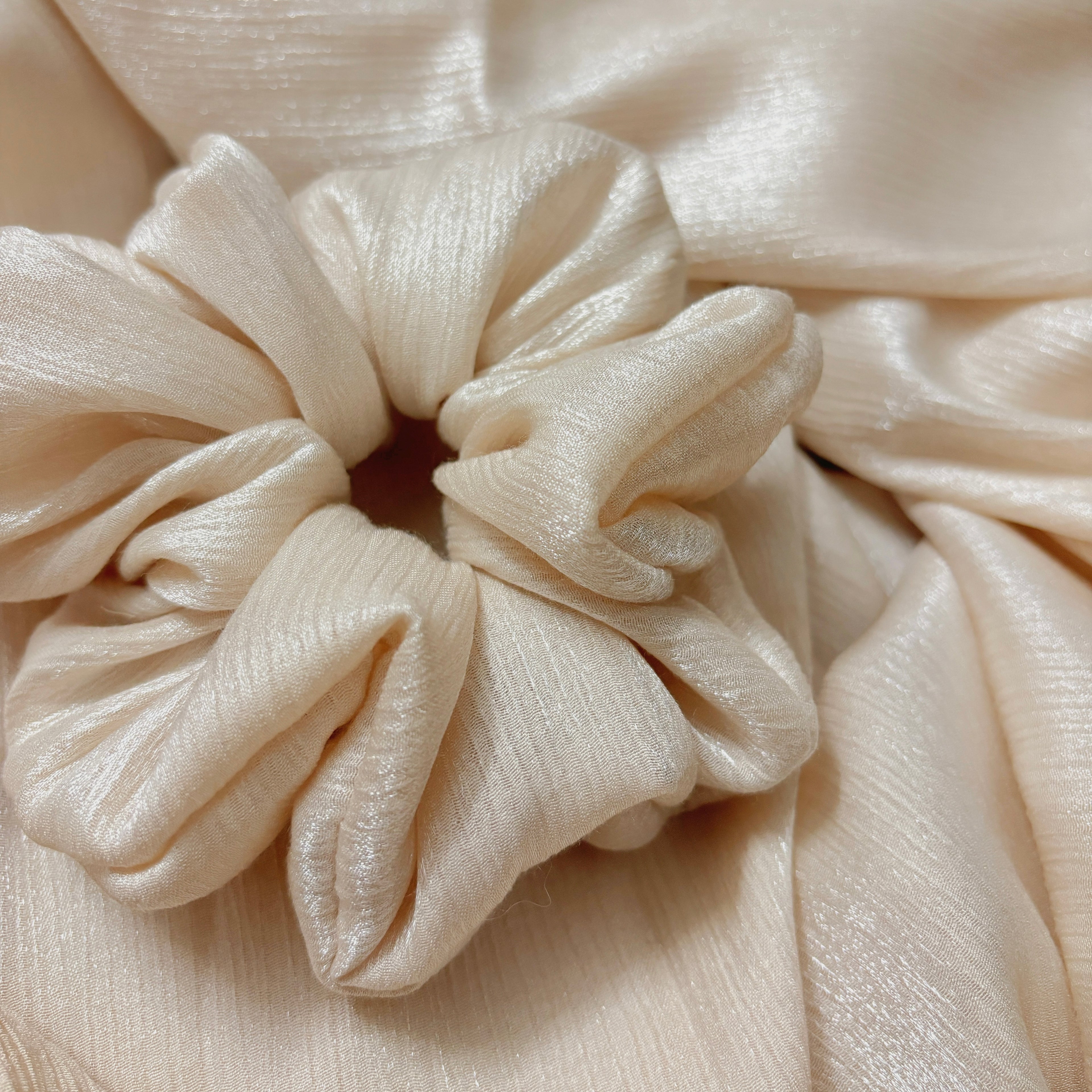 Handmade Fabric Scrunchie